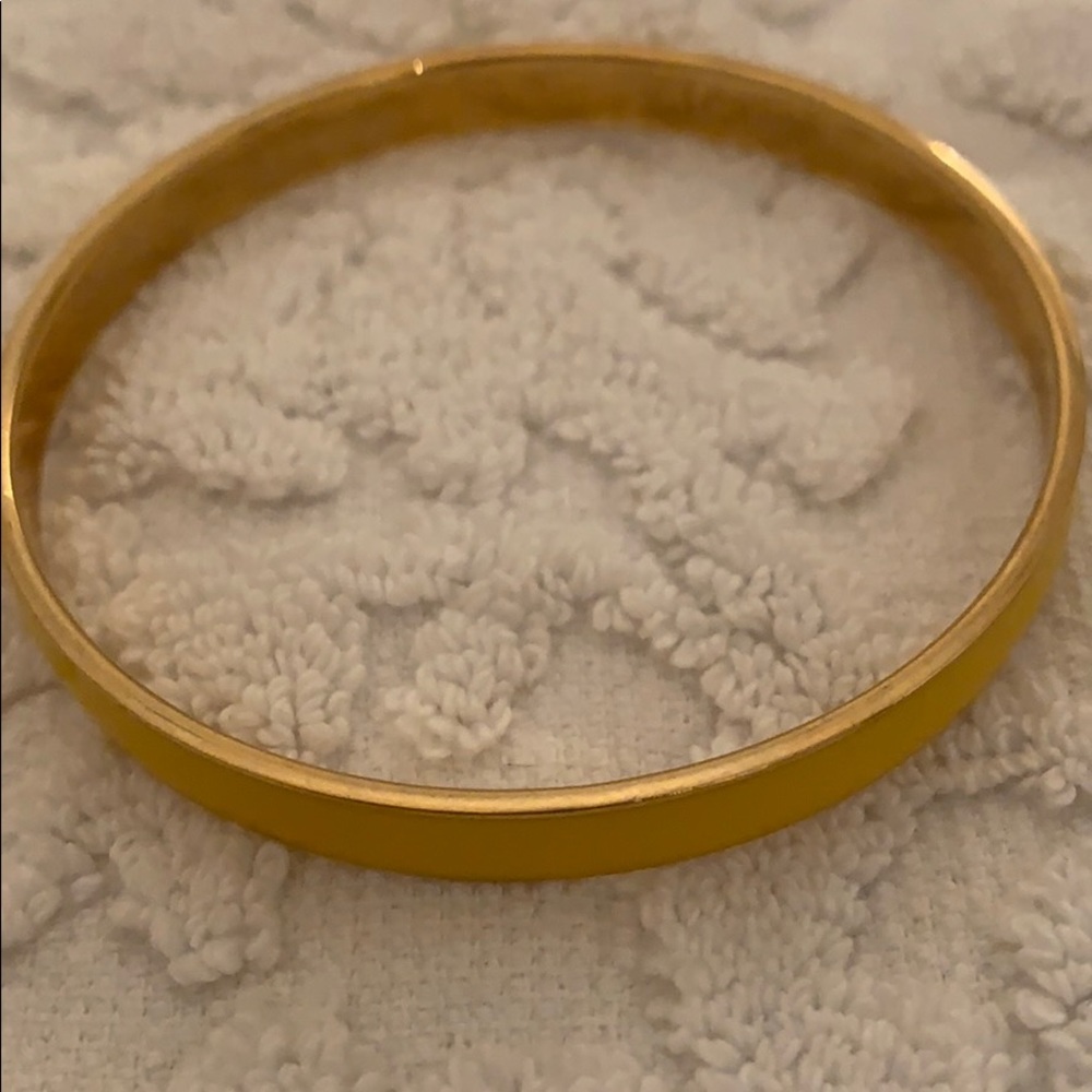 J. Crew Yellow Enamel Bracelet